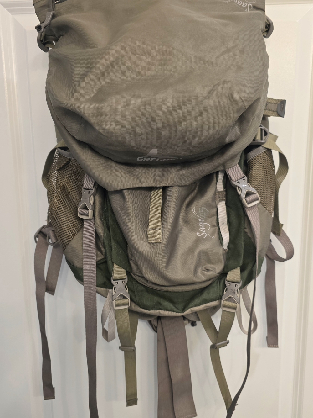 Gregory Sage 45 Technical Backpack – Sage Green / Tan (45L)
